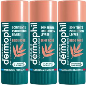 DERMOPHIL Stick Lèvres Soin Teinté Beige Rose