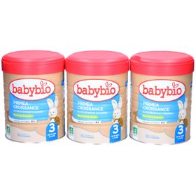 BABYBIO Primea 3 Lot de 3