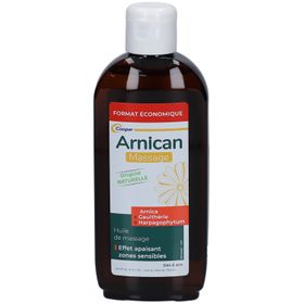 ARNICAN - Huile de massage à base d'arnica, gaulthérie et d'harpagophytum d'origine naturelle - Effet apaisant - Fabriqué en France - Flacon économique 200 ml