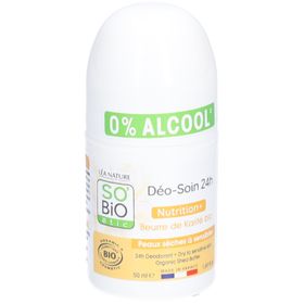 SO BIO ETIC Déo Soin 24h Nutrition + Beurre de Karité Bio