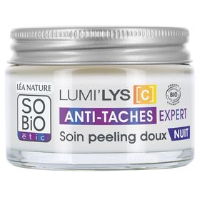 SO BIO ETIC Lumi'Lys Anti-Taches Soin Peeling Doux Nuit
