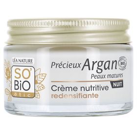 SO BIO ETIC Précieux Argan Crème Nutritive Redensifiante Nuit