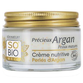 SO BIO ETIC Précieux Argan Crème Nutritive Perles d'Argan