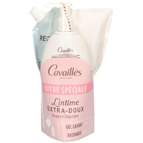 Cavaillès L'Intime Extra-Doux Gel Lavant + Recharge