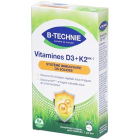 B-TECHNIE Vitamines D3 + K2