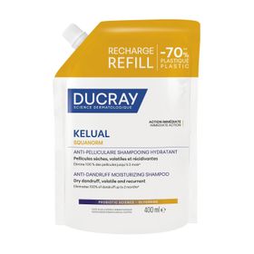 DUCRAY Kelual Squanorm Shampooing Hydratant Anti-pelliculaire - Eco-Recharge