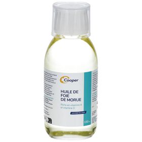 Cooper Huile de Foie de Morue – Riche en vitamines A et D