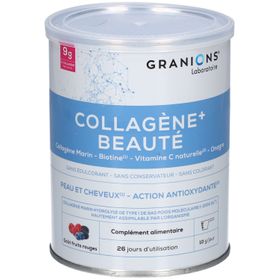 GRANIONS Collagène + Beauté Fruits Rouges