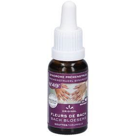 Fleurs de Bach Original N°49 syndrome prémenstruel bio et vegan
