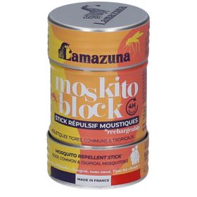 LAMAZUNA Moskito Block Stick Répulsif Moustiques