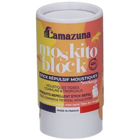 LAMAZUNA Moskito Block Stick Répulsif Moustiques Recharge