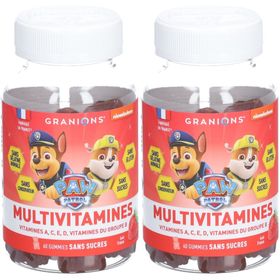 GRANIONS Pat Patrouille - Gummies Multivitamines - 60 Gummies - Fraise