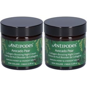 ANTIPODES AVOCADO PEAR CRÈME DE NUIT BOOSTER DE COLLAGÈNE