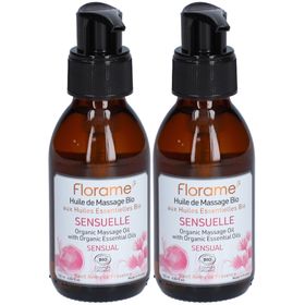 Florame Huile de massage Sensuelle bio