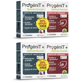 3C PHARMA Duo Progenit + Spécial homme/Spécial femme