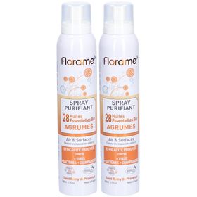 Florame Spray purifiant agrumes BIO 28 huiles essentielles