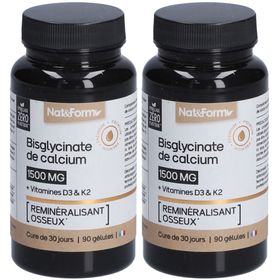 Nat&Form Bisglycinate de calcium en gélules