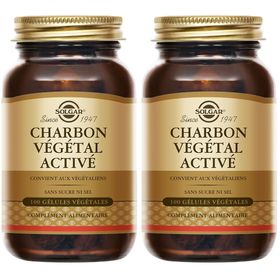 SOLGAR Charbon Végétal - Digestion - Detox