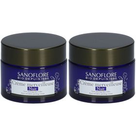 Sanoflore Crème merveilleuse Nuit soin peeling anti-rides certifié bio 50ml