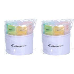 Estipharm Pilulier hebdomadaire rond 1 semaine