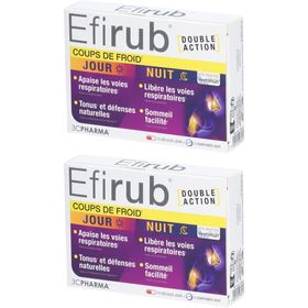 3C PHARMA Efirub® Double Action Coups de Froid