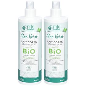 mkl LAIT CORPS ALOE VERA 400ML - CERTIFIÉ BIO