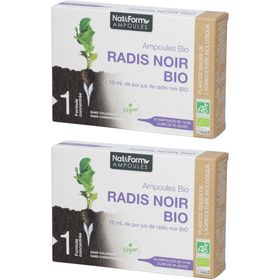 Nat & Form Ampoules Radis noir Bio