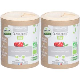 Nat&Form Canneberge Bio en gélules 200 gélules