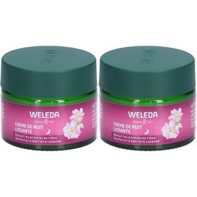 Weleda Crème de Nuit Lissante à la Rose Sauvage & Thé Blanc