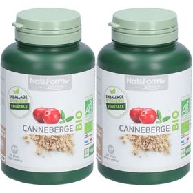 Nat&Form Canneberge Bio en gélules 200 gélules