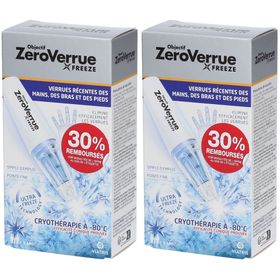 OBJECTIF ZEO VERRUE - Freeze - Verrues récentes des mains, bras et pieds - Cryothérapie -80°C - Elimine efficacement les verrues - Efficacité clinique prouvée - 1 unité