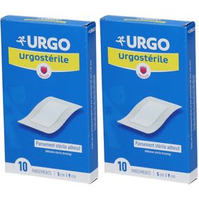 URGO Urgostérile Pansement adhésif stérile 5 cm x 9 cm