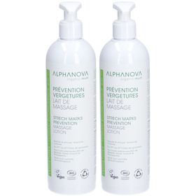 Alphanova LAIT DE MASSAGE PRÉVENTION VERGETURES | ALPHANOVA ORGANIC MUM