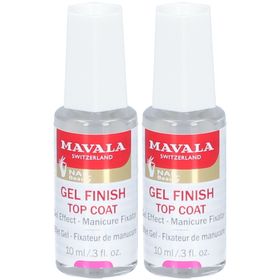 Mavala top coat gel finish