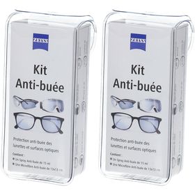 ZEISS Kit Anti-buée Spray + Chiffon Microfibre