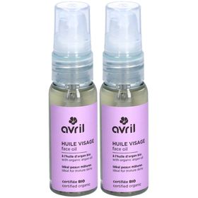AVRIL Huile Visage à l'Huile d'Argan BIO -Peaux Matures
