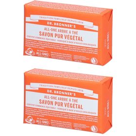 DR.BRONNER'S Savon Pur Végétal Arbre à thé