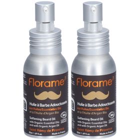 Florame Huile à barbe adoucissante homme BIO cèdre & argan