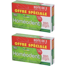 Boiron homéodent® soin gencives sensibles chlorophylle