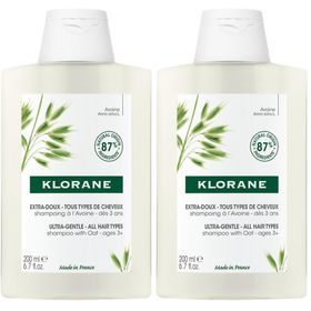 KLORANE Shampoing extra-doux à l'Avoine BIO