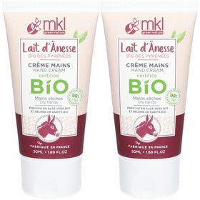 mkl CRÈME MAINS AU LAIT D’ÂNESSE - CERTIFIÉE BIO