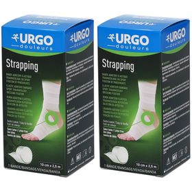 URGO Strapping Bande élastique adhésive de contention 2,5 m x 10 cm
