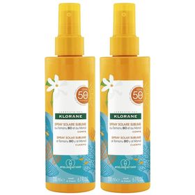 KLORANE Spray Solaire Sublime au Monoï et Tamanu BIO SPF50 Corps
