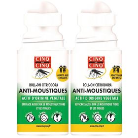 CINQ SUR CINQ Roll-on Anti-Moustiques Citriodora- Actifs d'Origine Végétale