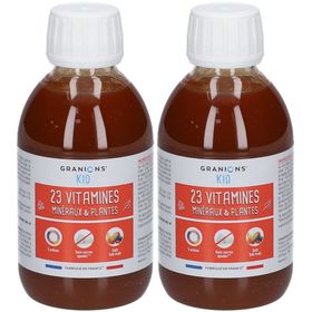GRANIONS® Kid 23 Vitamines - Aux Plantes Goût Tutti frutti