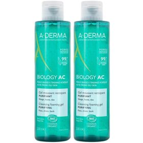 A-DERMA BIOLOGY AC Gel moussant nettoyant purifiant