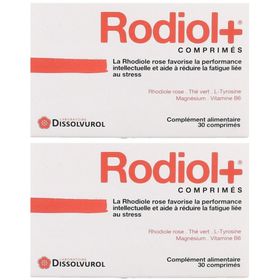 RODIOL+ Rhodiole rose vitalité mentale