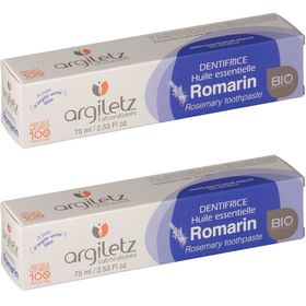 ARGILETZ DENTIFRICE BIO - Dentifrice à l'huile essentielle de romarin