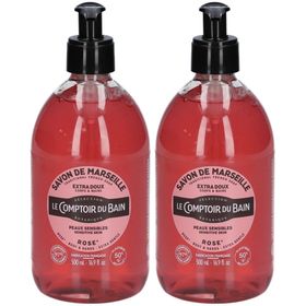 Le Comptoir du Bain Savon traditionnel de Marseille Rose