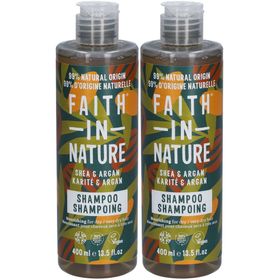 FAITH® IN NATURE Shampooing Nourrissant au Karité et à l'Argan